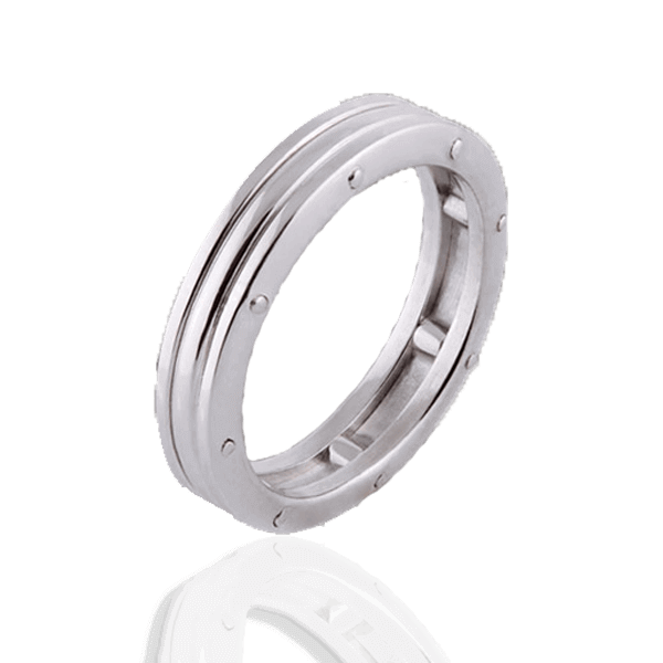 "Lines of Fate" in white gold (man
